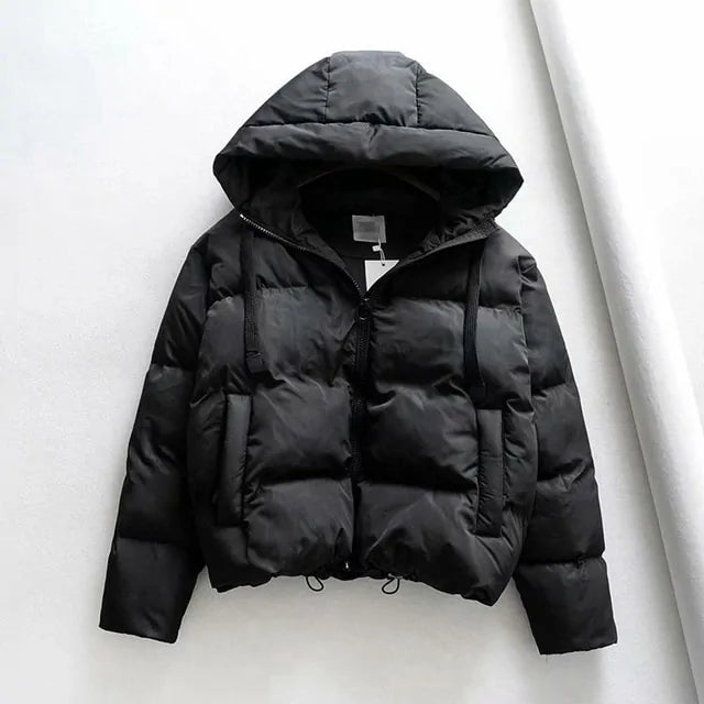 Cotton Padded Jacket Winter Hooded Rieworkes