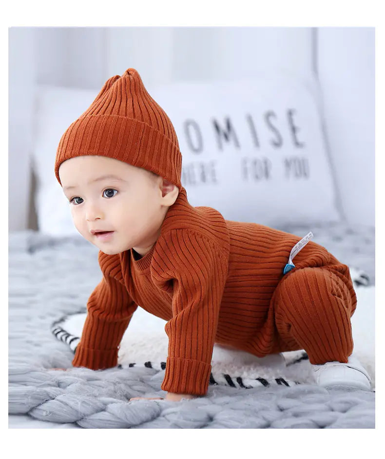 Baby Sweater Set for Autumn and Winter Wear Mimarta