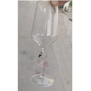 Shark Inside Red Wine Glass Rieworkes