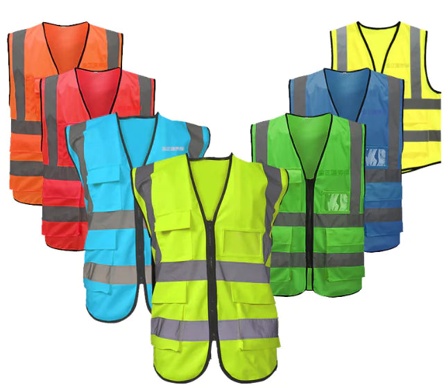 Reflective Vest with Pockets for Cycling Safety Wear Mimarta