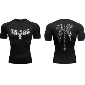 Sport Quick Dry Tight Gym T-shirts Rieworkes