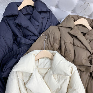 Women's Tight Waist Slim Warm Jacket Rieworkes