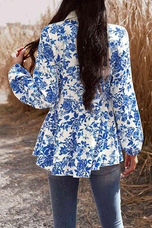 Lagoon Peplum Shirt Rieworkes