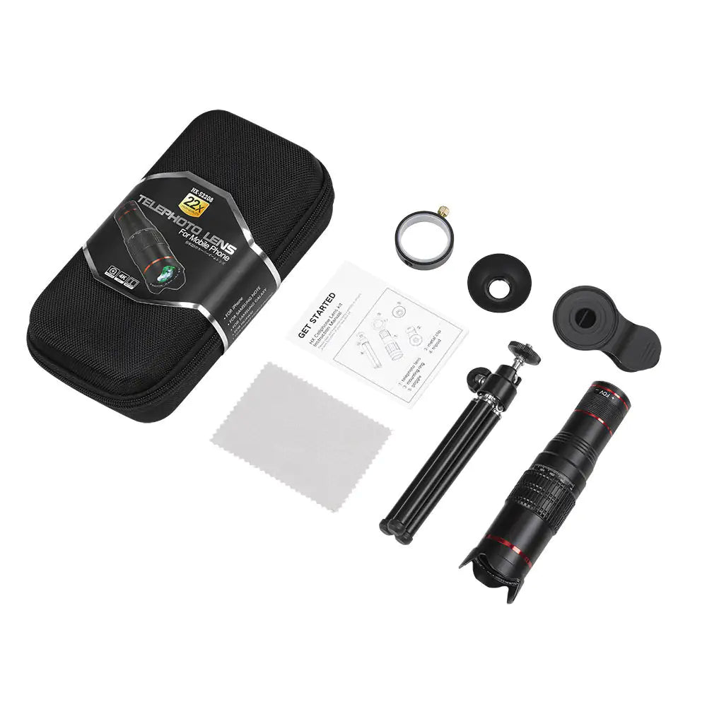 High Power HD Telephoto Lens Kit Rieworkes
