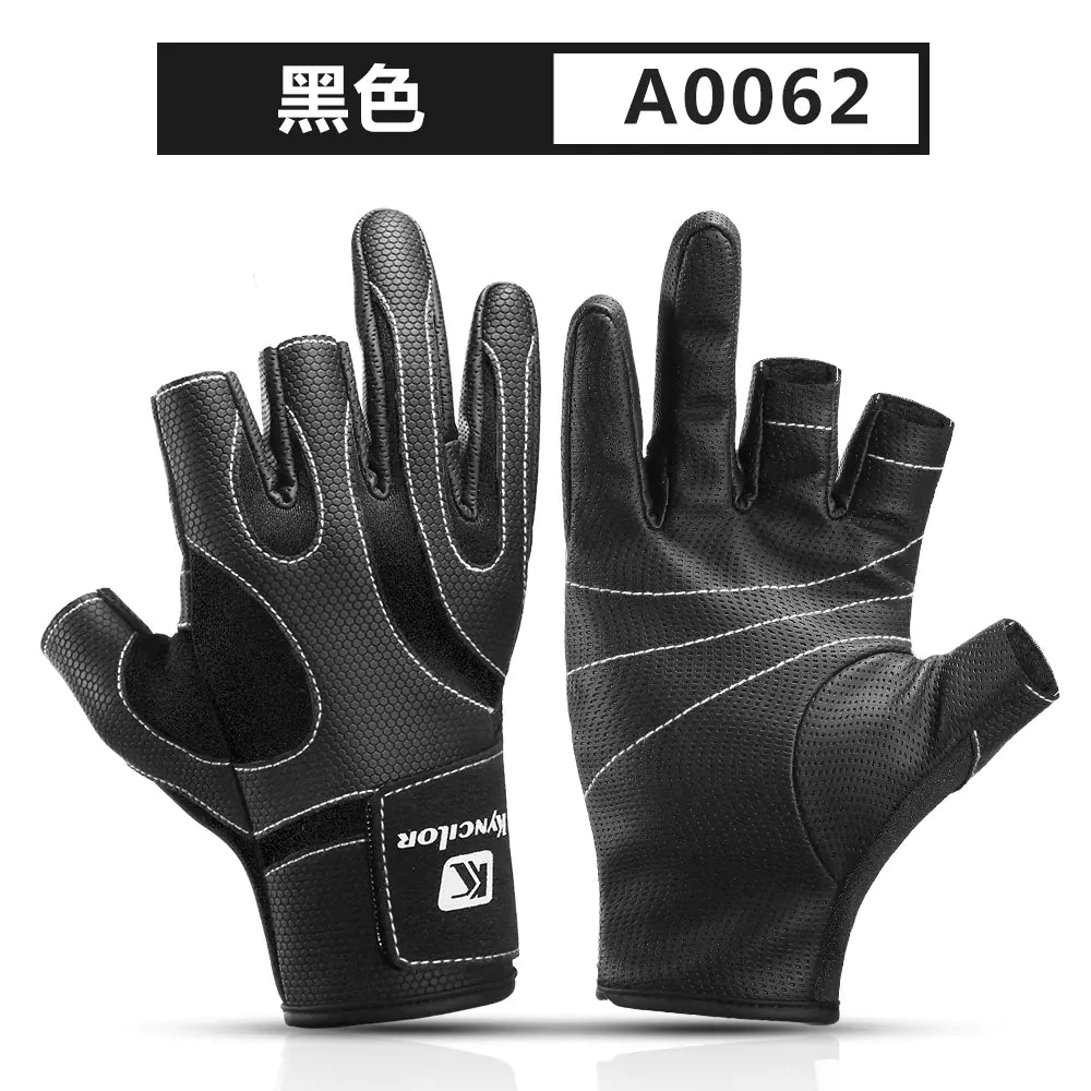 Winter Outdoor Three-Finger Fishing Gloves for Men and Women Mimarta