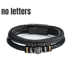 Braided Leather Bracelets for Men Rieworkes