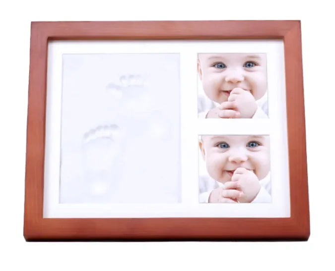 Baby Hand &amp; Foot Print Photo Frame Rieworkes