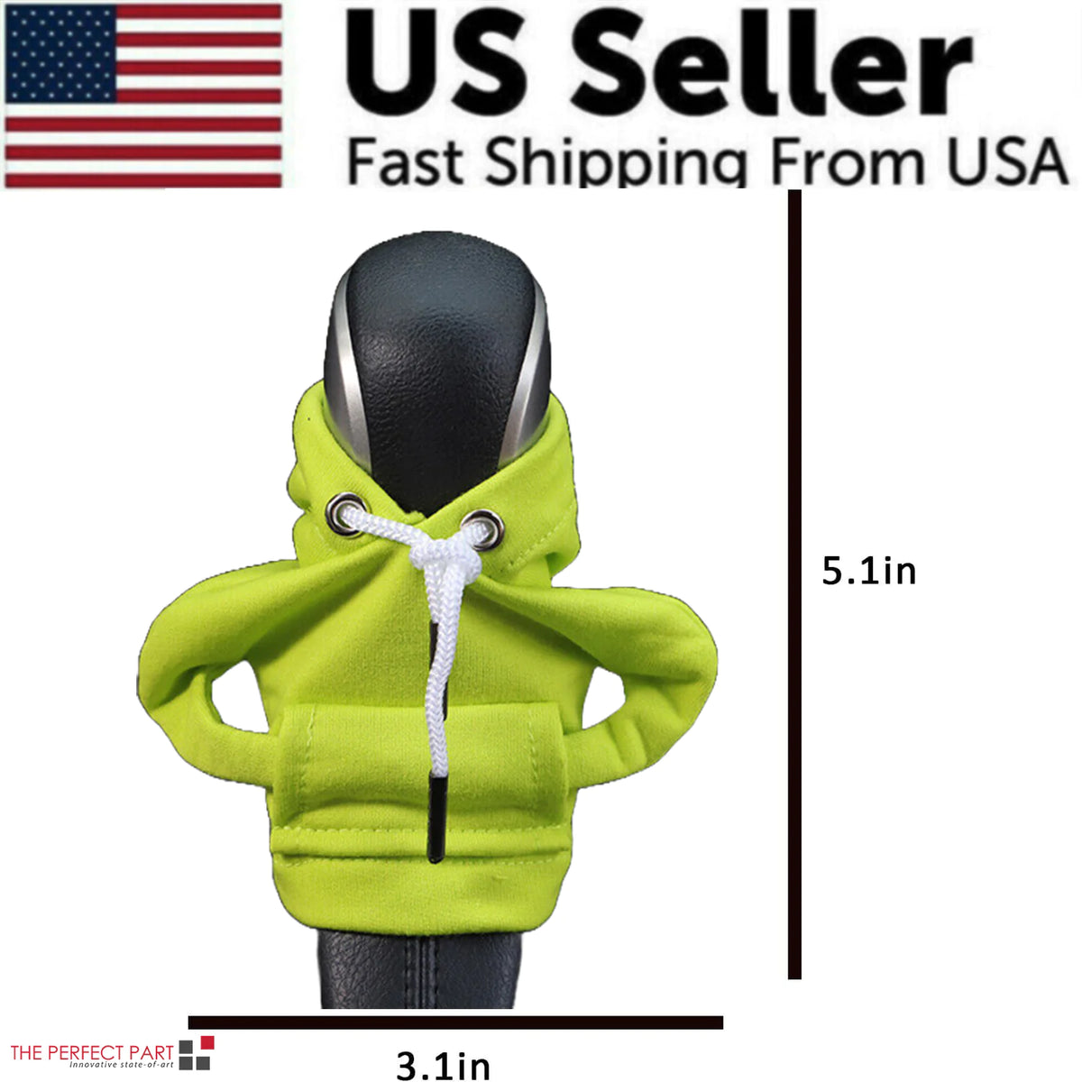 Car Gear Shift Cover Mini Hoodie Gear Shift Cover for Car Shifter Interior Trim Rieworkes