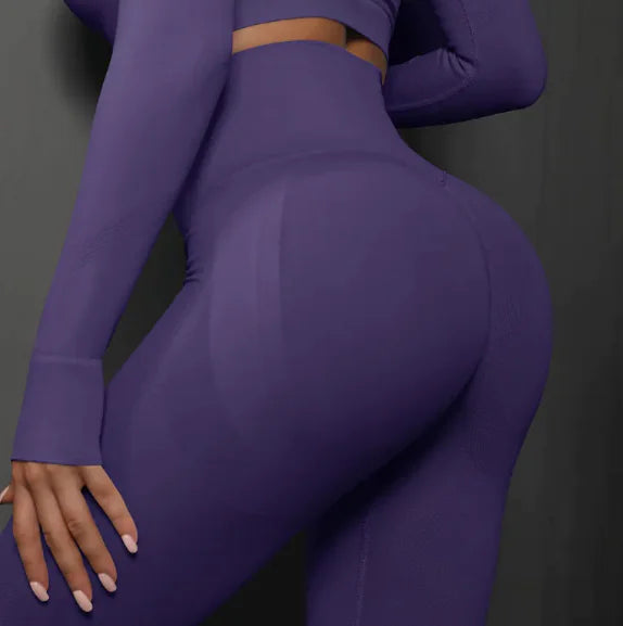 High Waist Seamless Yoga Pants Rieworkes