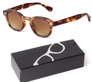 Gradient Small Round Sunglasses for Women Men Rieworkes