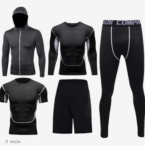 Men's Fitness Outfit Set for Gym and Running Mimarta