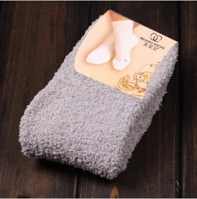Women's Bed Socks Pure Color Rieworkes