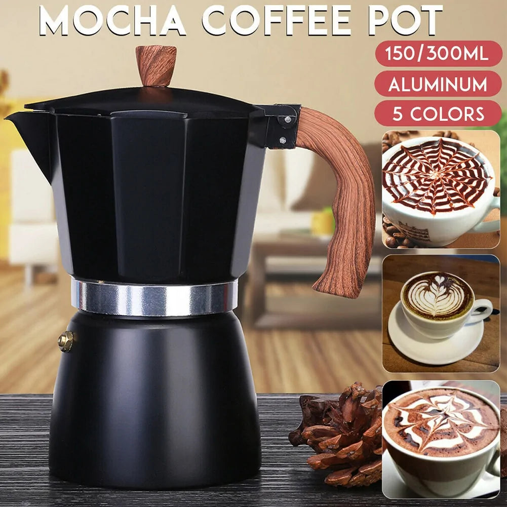 Portable Octagonal Espresso Coffee Maker Rieworkes