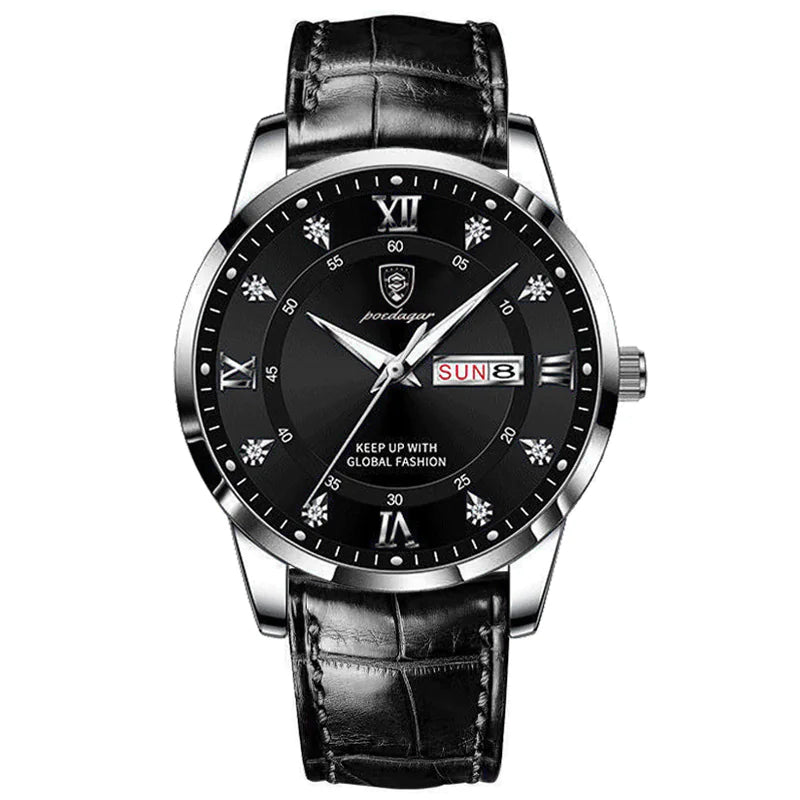 Men's Luxury Leather Sports Watch Mimarta
