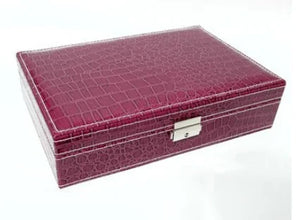 Cosmetic Leather Jewelry Box Rieworkes