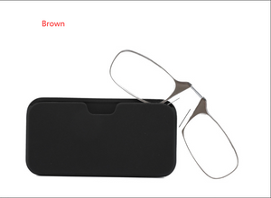 Legless Clamp Nose Reading Glasses For Both Men And Women +2.00 +2.50 Rieworkes