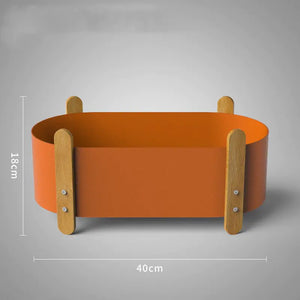 Nordic Iron Planter with Creative Minimalist Design Mimarta