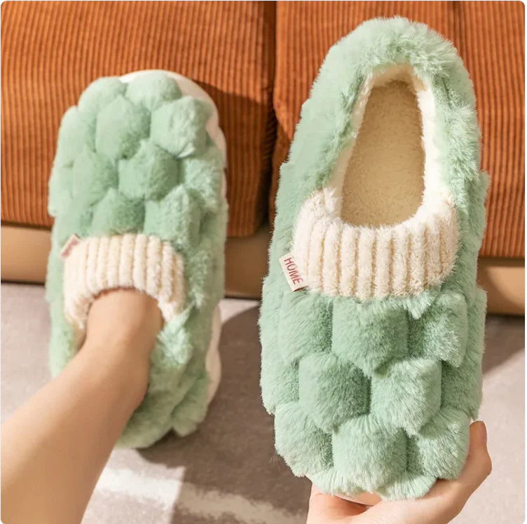 Cozy Cotton Winter Slippers for Women Rieworkes