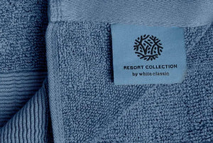 Resort Collection Soft Bath Towel Set 8 Pcs Luxury Hotel Plush Absorbent Cotton Rieworkes