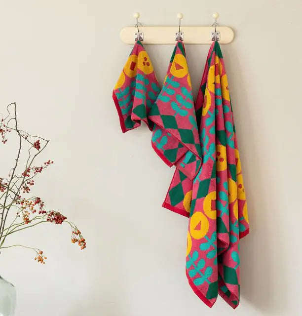Nordic Bathroom Cotton Towel Set Rieworkes