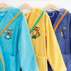 Milk&Moo Skater Cheetah Kids Robe Rieworkes