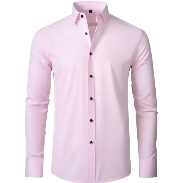 Men's Wrinkle-Free Elastic Business Shirt Mimarta