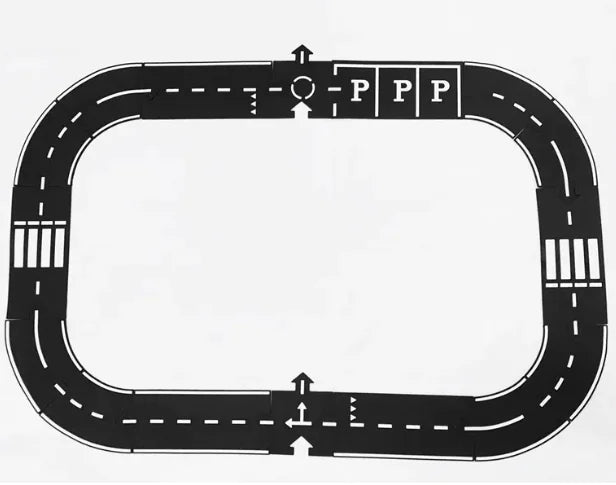 Puzzle Track Racing Set Rieworkes