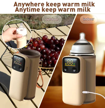 Rechargeable Portable Bottle Warmer for Babies Rieworkes
