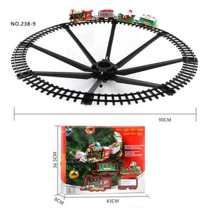 Electric Christmas Tree Train Set Rieworkes