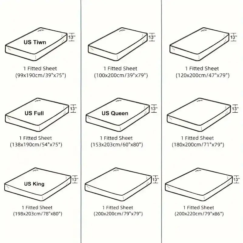 Satin Bedding Set Rieworkes