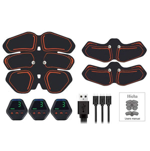 EMS Abdominal & Hip Trainer Toner: USB Fitness Gear for Home Gym Rieworkes