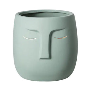 Ceramic Face Living Room Vase Rieworkes
