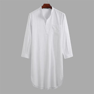 Middle Eastern Muslim Stand Collar Robe Mimarta