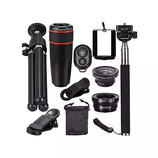 10 In 1 Smartphone Lens And Photography Selfie Bundle Rieworkes