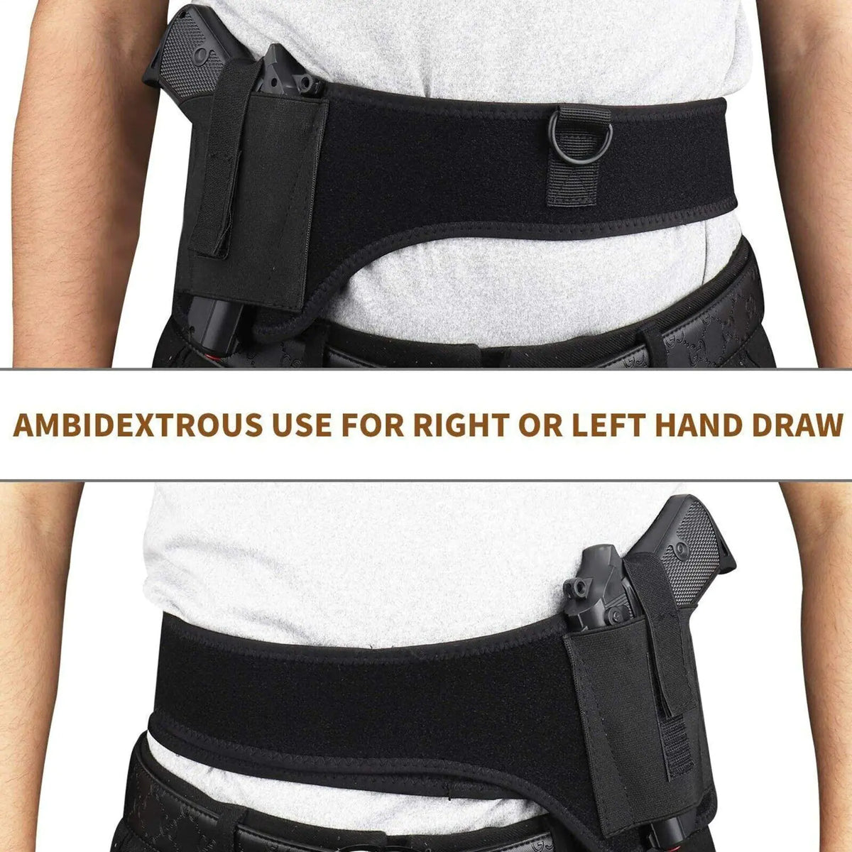 Tactical Concealed Carry Shoulder Waist Pistol Hand Gun Holder Holster Pouch US Mimarta