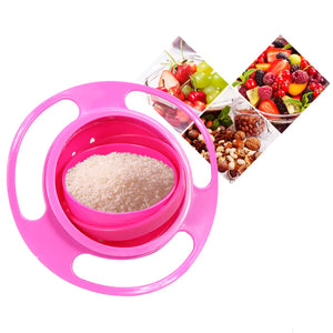 Flying Saucer Bowl with 360-Degree Spill Proof Design Mimarta
