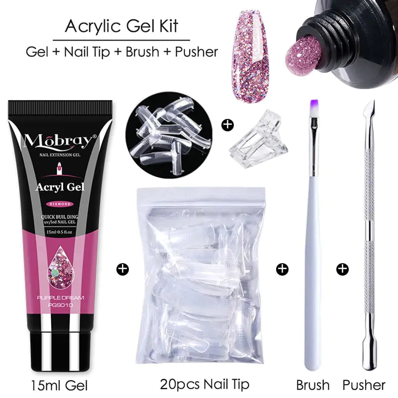 Nail Quick Building Crystal Gel Rieworkes