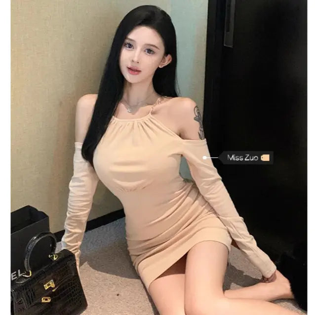 2020 Autumn New Women's Dress with Long Sleeves Mimarta