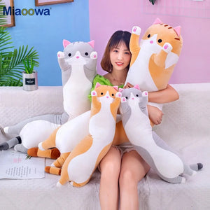 Cute Cat Pillow Plush Toys Rieworkes