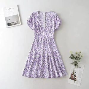 Floral Short Dress Rieworkes