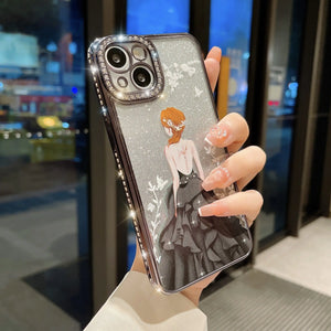 Luxury Glitter Gradient Rhinestone Phone Case Mimarta