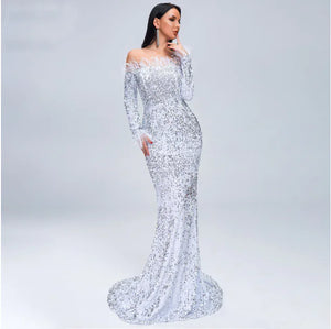 Elegant Evening Dress Rieworkes