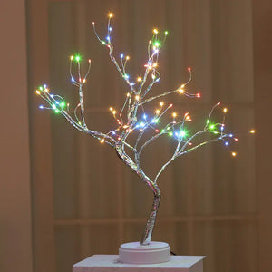 Christmas Greeting Tree Lights Rieworkes