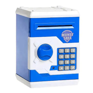 Electronic Piggy Bank ATM Mini Money Box Safety Password Chewing Coin Cash Deposit Machine Christmas Gift for Children Kids Rieworkes