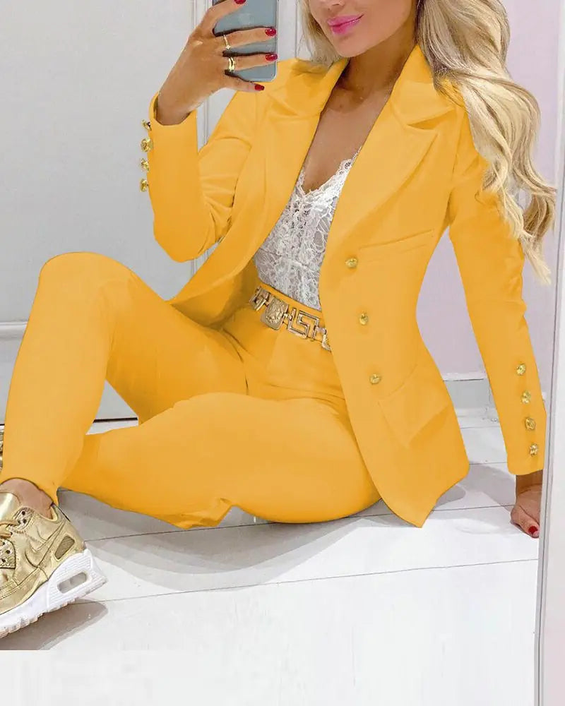 Women's Office Blazers and Pant Suit Rieworkes