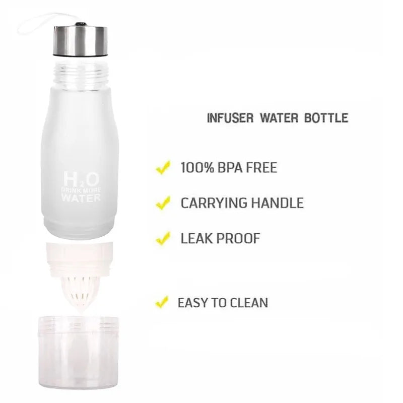 Travel Infuser Fruit Juice Bottle Rieworkes