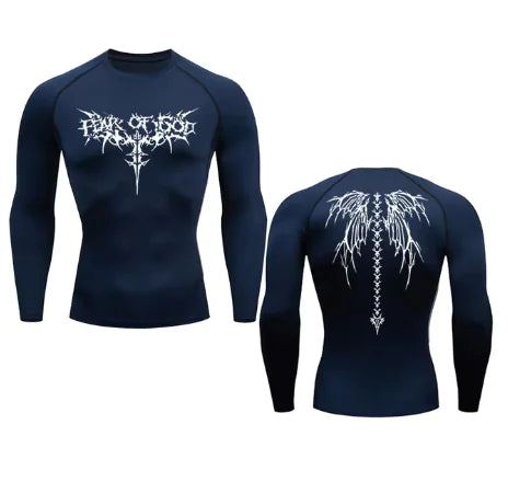Anime Print Gym Sport Quick Dry Gym TShirts Rieworkes