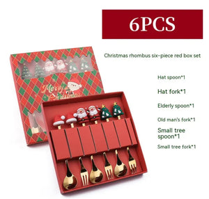 Festive Stainless Steel Christmas Spoon Rieworkes