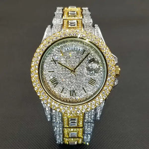 Men's Luxury Crystal Watches Rieworkes
