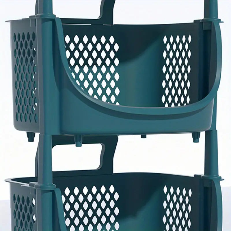 Mobile Storage Cart for Kitchen, Living Room, Bathroom Rieworkes